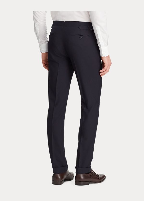 Ralph Lauren RLX Gregory Wool Twill Trouser Tmavě Blankyt | THxQykxS