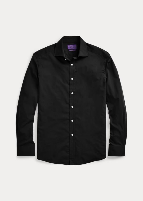 Ralph Lauren RLX Tailored Fit Stretch Shirt Černé | HWrchOj7