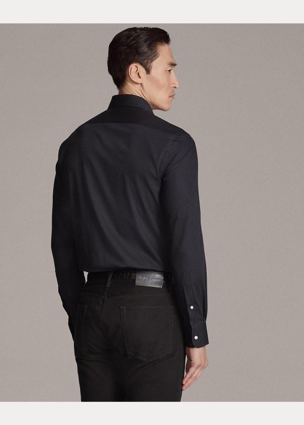 Ralph Lauren RLX Tailored Fit Stretch Shirt Černé | HWrchOj7