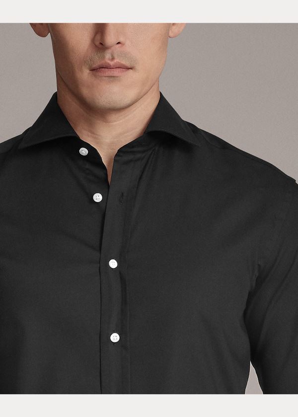 Ralph Lauren RLX Tailored Fit Stretch Shirt Černé | HWrchOj7