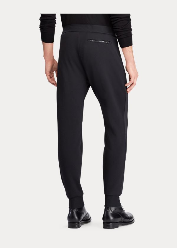 Ralph Lauren RLX Tapered Double-Knit Pant Černé | 4HP6wDDa