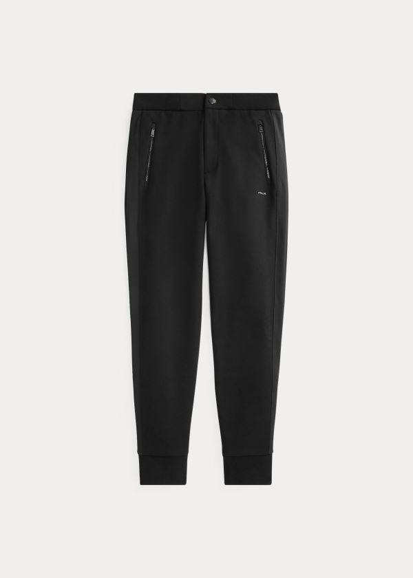 Ralph Lauren RLX Tapered Double-Knit Pant Černé | 4HP6wDDa