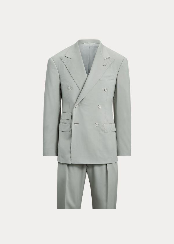 Ralph Lauren Ralph Handmade Gabardine Suit Šedé | yrJkX2wA