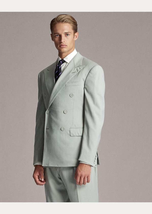 Ralph Lauren Ralph Handmade Gabardine Suit Šedé | yrJkX2wA