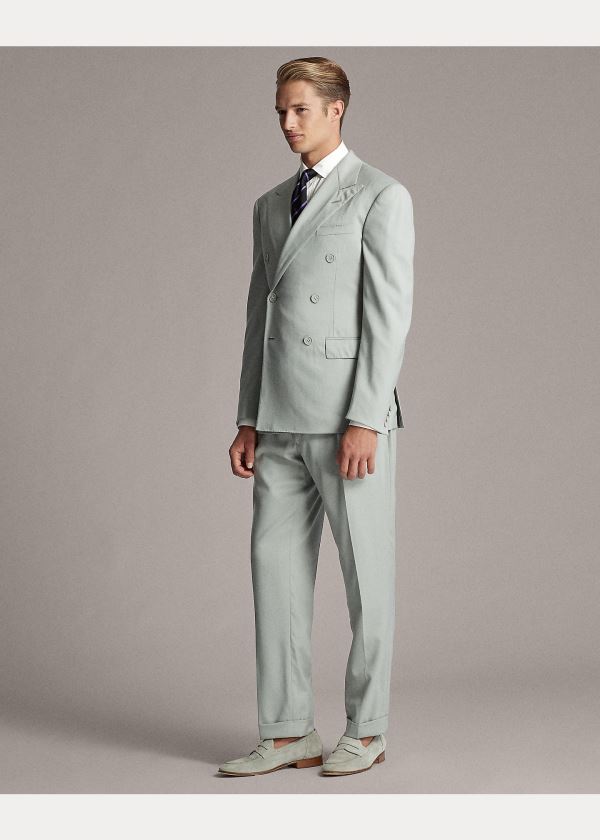 Ralph Lauren Ralph Handmade Gabardine Suit Šedé | yrJkX2wA