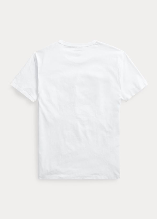 Ralph Lauren Ralph's Coffee T-Shirt Bílé | sSDNZsrC