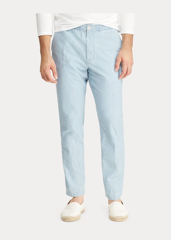 Ralph Lauren Relaxed Fit Polo Prepster Pant Světle Blankyt | qETpbj35