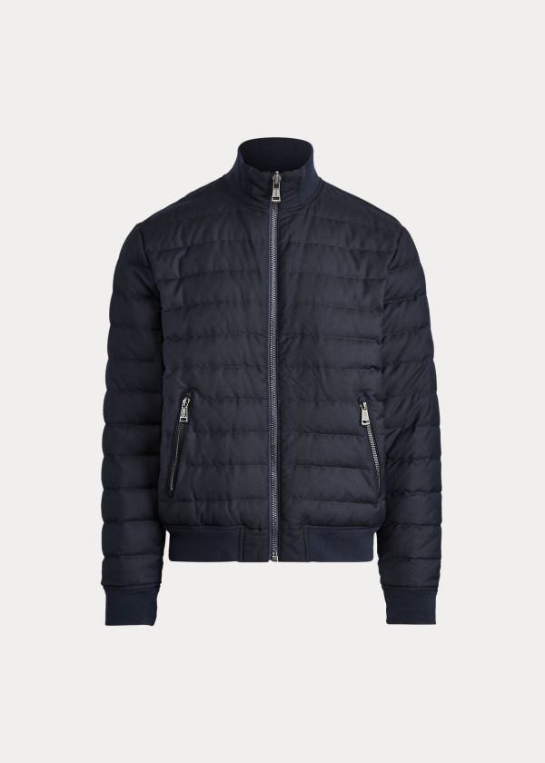 Ralph Lauren Reversible Down Jacket Tmavě Blankyt | vovBARgf