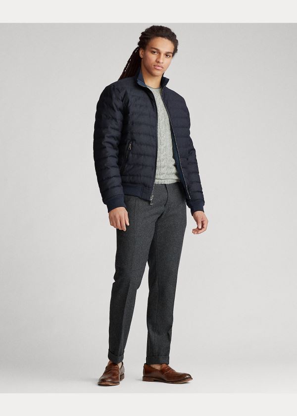 Ralph Lauren Reversible Down Jacket Tmavě Blankyt | vovBARgf