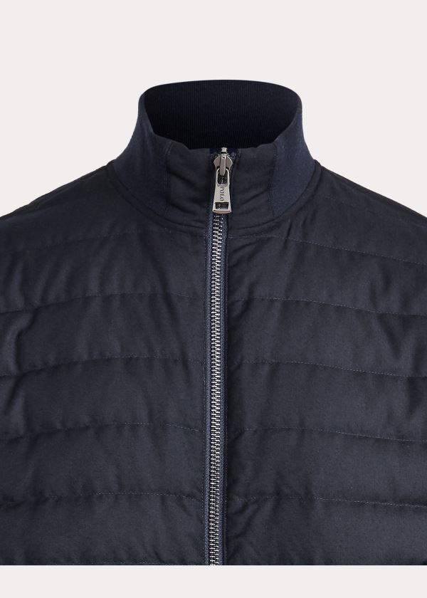 Ralph Lauren Reversible Down Jacket Tmavě Blankyt | vovBARgf