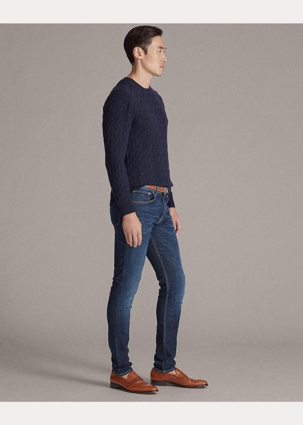 Ralph Lauren Skinny Fit Stretch Jean Tmavě Indigo | 93n3mKX6