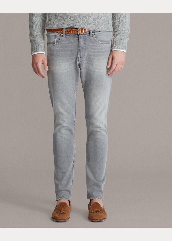 Ralph Lauren Skinny Fit Stretch Jean Šedé | YVVFh1gf