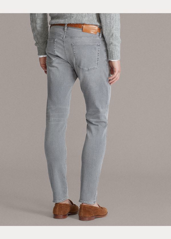 Ralph Lauren Skinny Fit Stretch Jean Šedé | YVVFh1gf