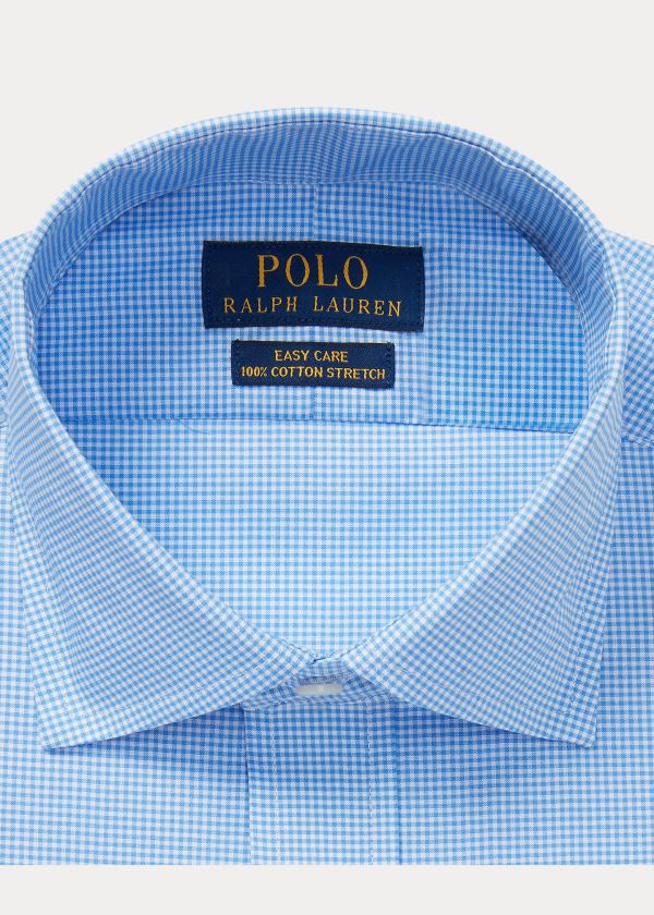 Ralph Lauren Slim Fit Gingham Shirt Blankyt Bílé | FNEfxOY1