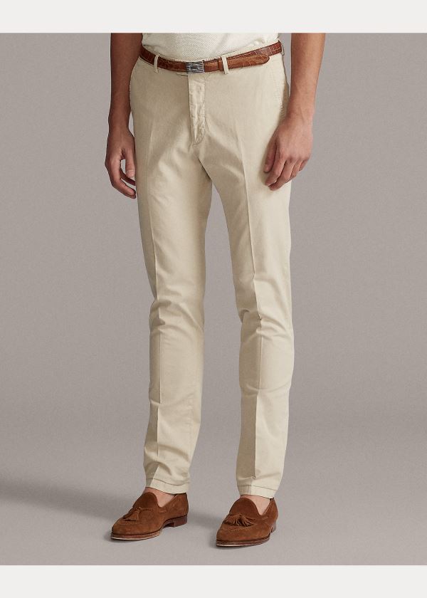 Ralph Lauren Slim Fit Stretch Chino Pant Béžový | ax8GSJUv