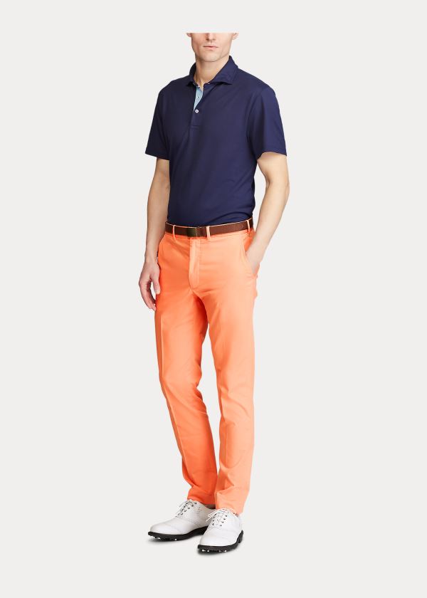 Ralph Lauren Slim Fit Stretch Chino Pant Oranžové | n4i4NODP