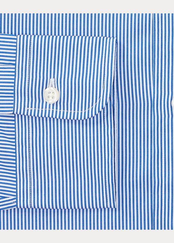 Ralph Lauren Slim Fit Striped Shirt Blankyt Bílé | 9IxJXBcb