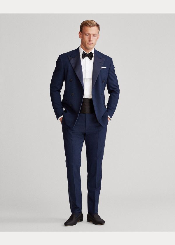 Ralph Lauren Slim Fit Tuxedo Shirt Bílé | qrQQs5H8