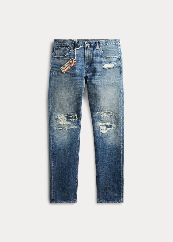 Ralph Lauren Slim Narrow Jean Blankyt Blankyt Světle Modré | HbiIhhty