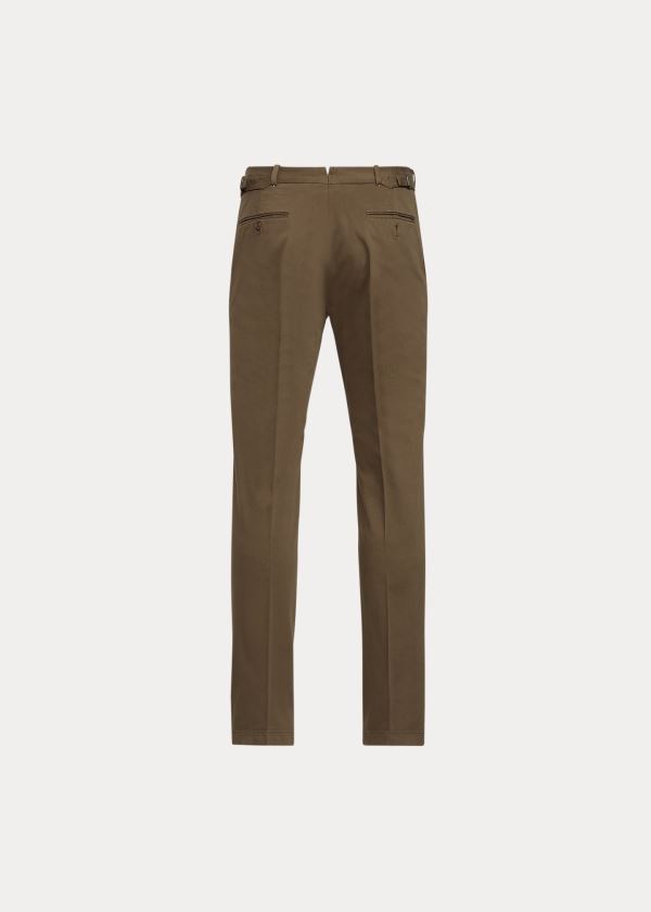 Ralph Lauren Stretch Chino Suit Trouser Olivy Zelené | vKdc5J7v