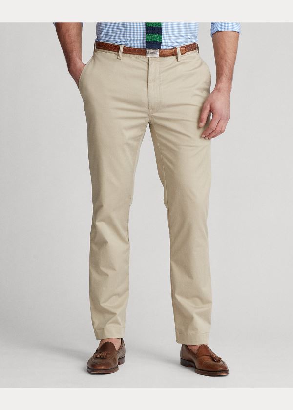 Ralph Lauren Stretch Classic Fit Chino Pant Hnědožlutý | 5qNOuCbv