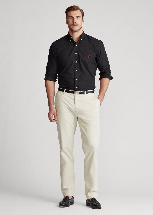 Ralph Lauren Stretch Classic Fit Chino Pant Béžový | EVixUMWp