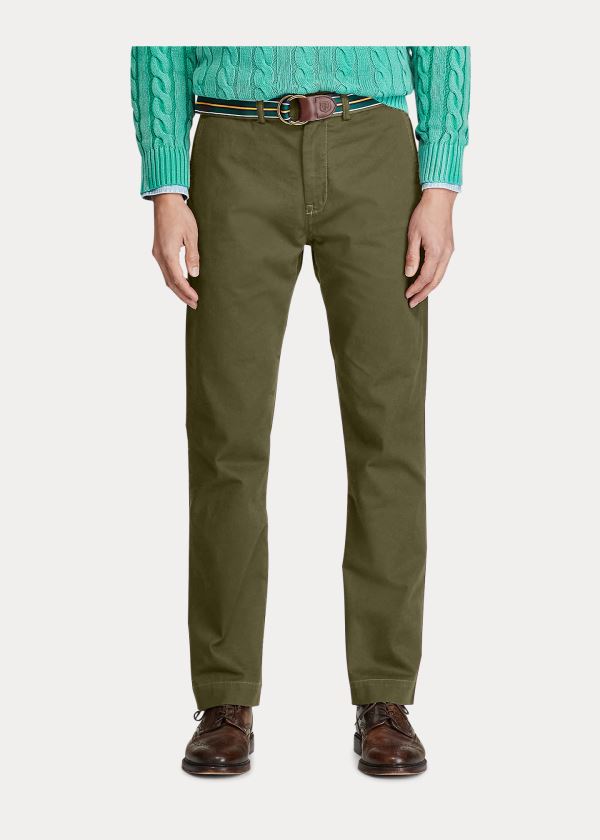 Ralph Lauren Stretch Classic Fit Chino Pant Olivy Zelené | n9ZFQMe5