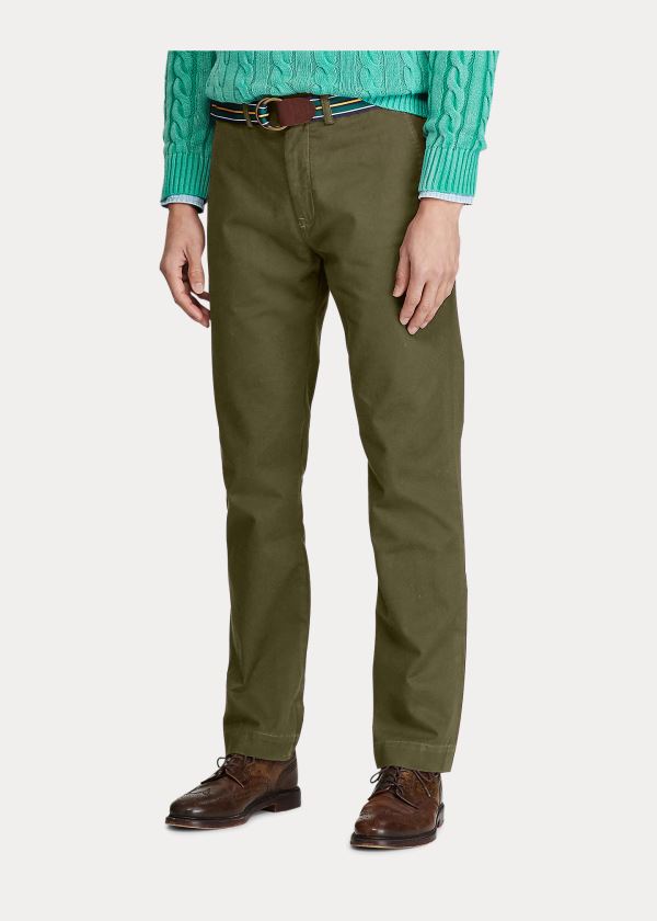 Ralph Lauren Stretch Classic Fit Chino Pant Olivy Zelené | n9ZFQMe5