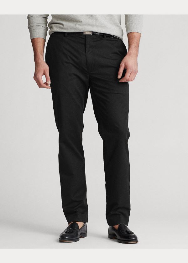 Ralph Lauren Stretch Classic Fit Chino Pant Černé | rbo8TnPd