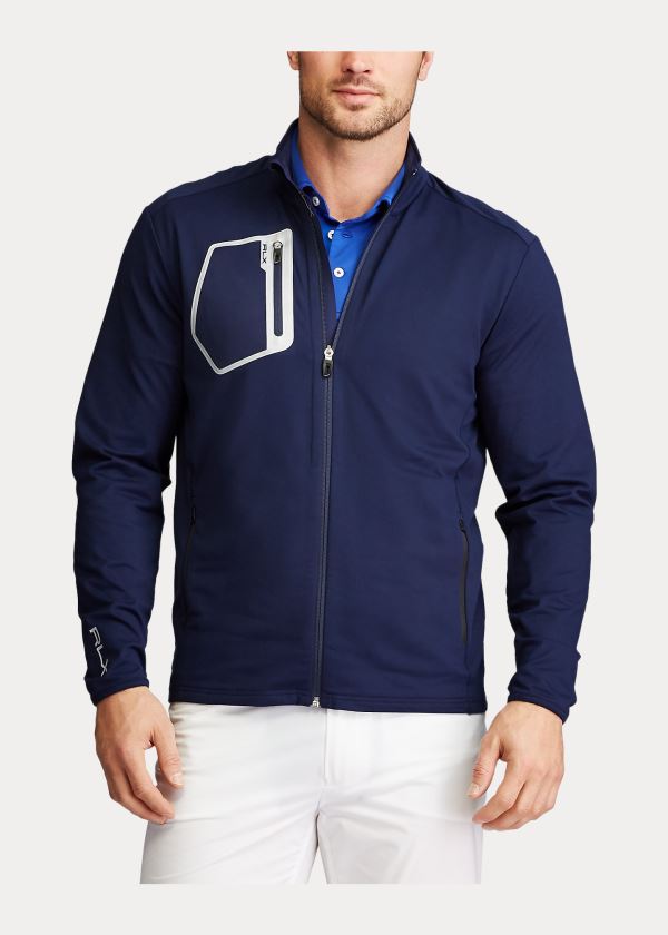 Ralph Lauren Stretch Jersey Jacket Tmavě Blankyt | hPlwSuDX