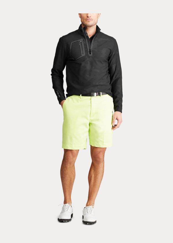 Ralph Lauren Stretch Quarter-Zip Pullover Černé Maskáčové | lOE6klsc