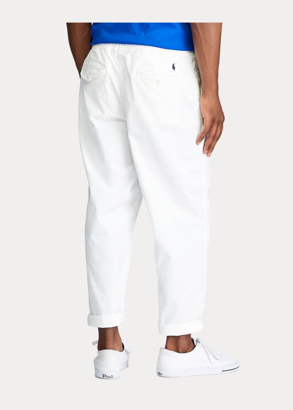 Ralph Lauren Stretch Relaxed Fit Chino Bílé | DbabJW2y