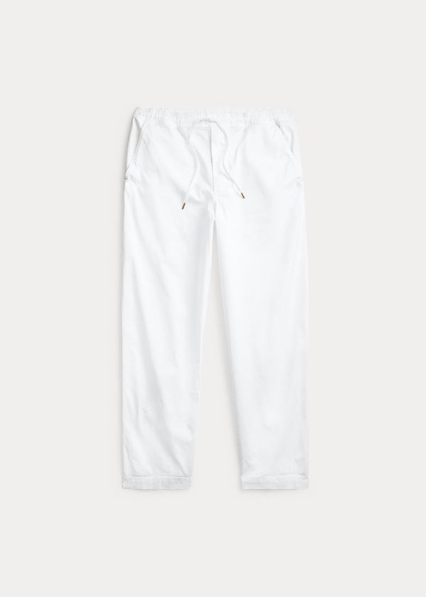 Ralph Lauren Stretch Relaxed Fit Chino Bílé | DbabJW2y