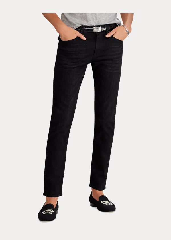 Ralph Lauren Stretch Skinny Jean Černé | dp3d6f3x