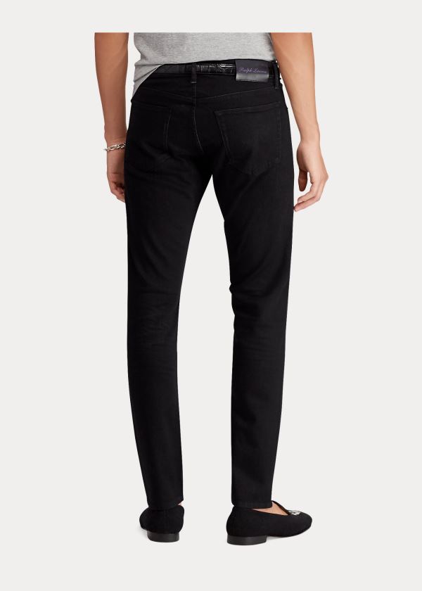 Ralph Lauren Stretch Skinny Jean Černé | dp3d6f3x