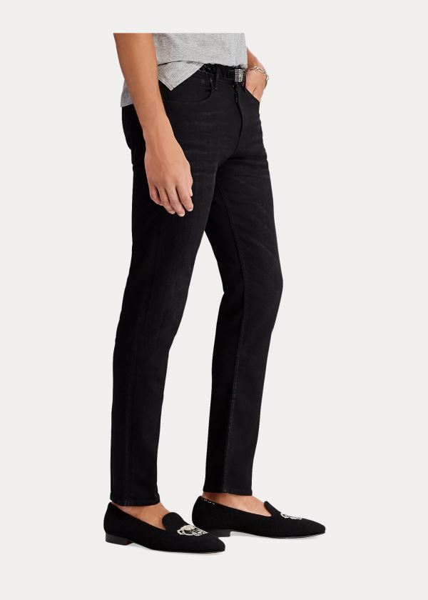 Ralph Lauren Stretch Skinny Jean Černé | dp3d6f3x