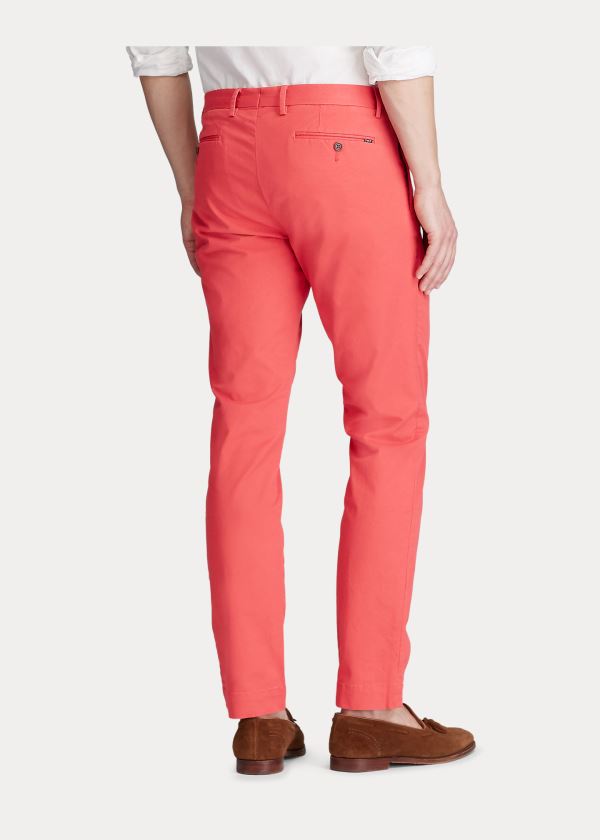 Ralph Lauren Stretch Slim Fit Chino Pant Červené | enjL5aTM