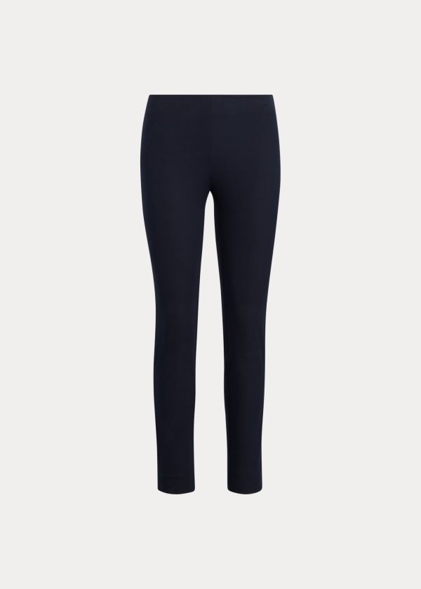 Ralph Lauren Stretch Twill Skinny Pant Tmavě Blankyt | WeaNLEPm