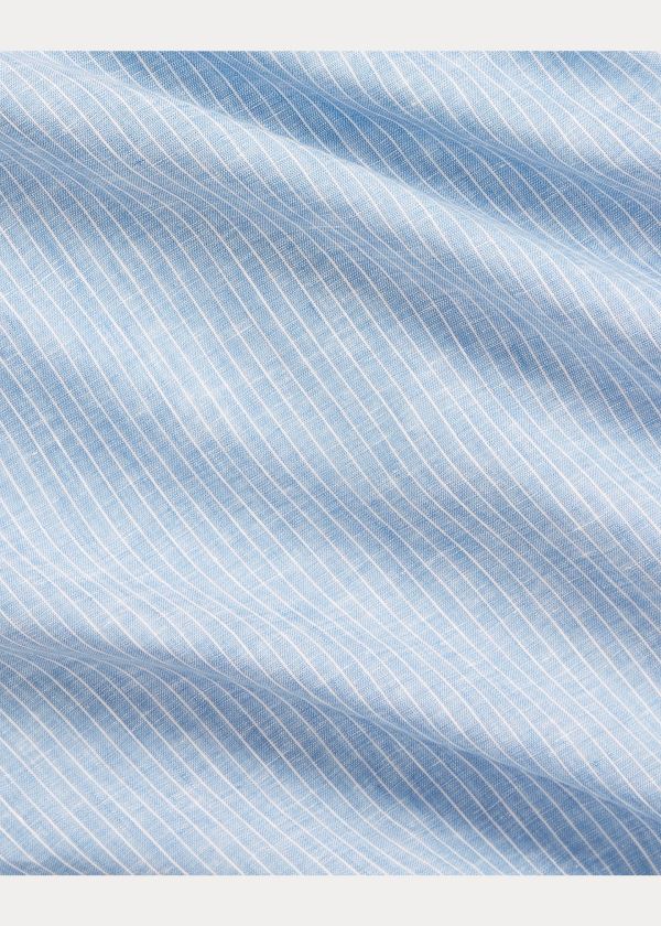 Ralph Lauren Striped Linen Chambray Shirt Blankyt | KPLecYdh