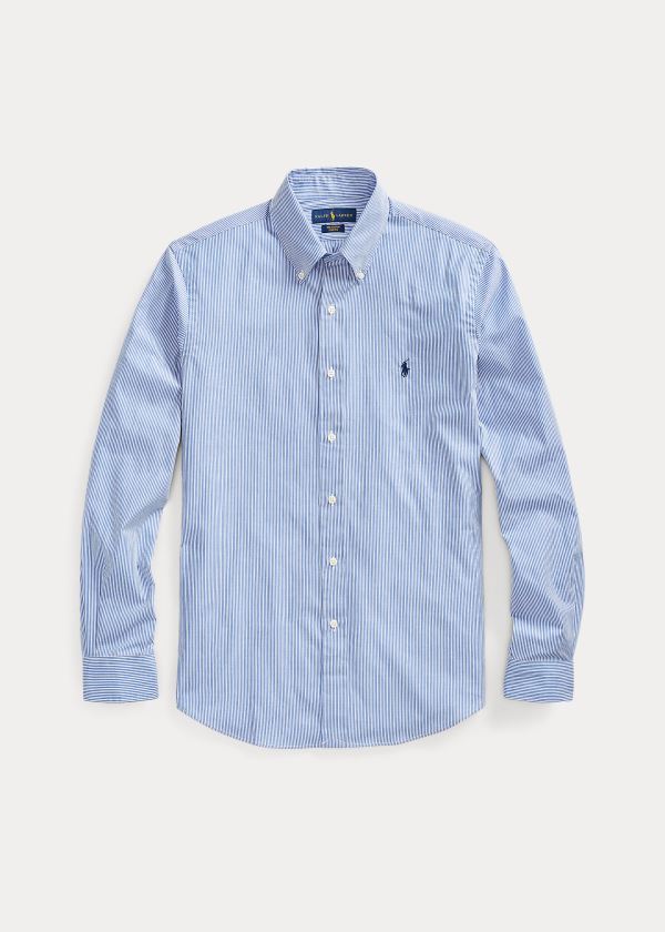 Ralph Lauren Striped Poplin Shirt - All Fits Blankyt Bílé | Hg16D5Vw