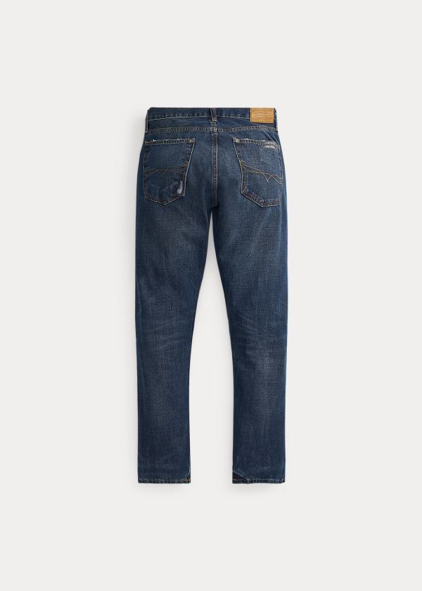 Ralph Lauren Sullivan Slim Distressed Jean Blankyt Blankyt Světle Modré | 6aIFLhDN