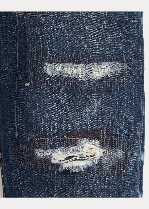 Ralph Lauren Sullivan Slim Distressed Jean Blankyt Blankyt Světle Modré | 6aIFLhDN