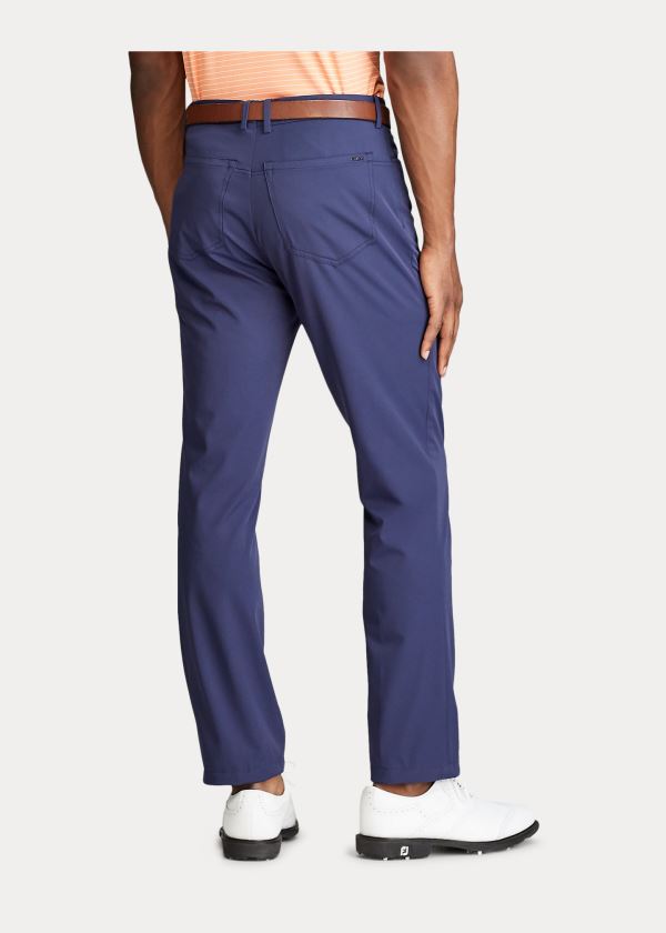 Ralph Lauren Tailored Fit Stretch Pant Tmavě Blankyt | DmkMUeBJ