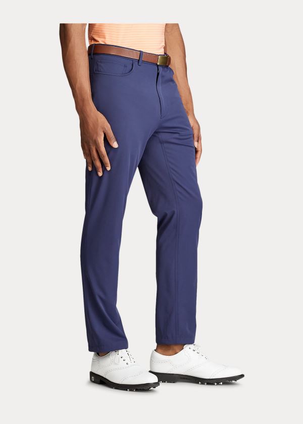 Ralph Lauren Tailored Fit Stretch Pant Tmavě Blankyt | DmkMUeBJ