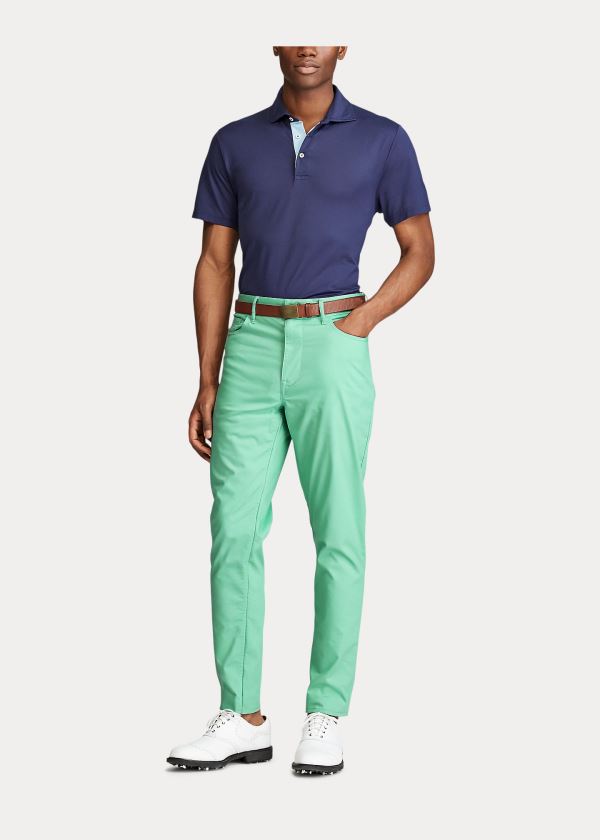 Ralph Lauren Tailored Stretch Chino Pant Zelene | ruyli5fn