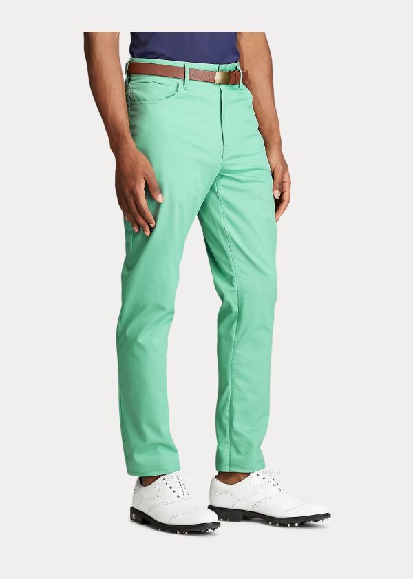 Ralph Lauren Tailored Stretch Chino Pant Zelene | ruyli5fn