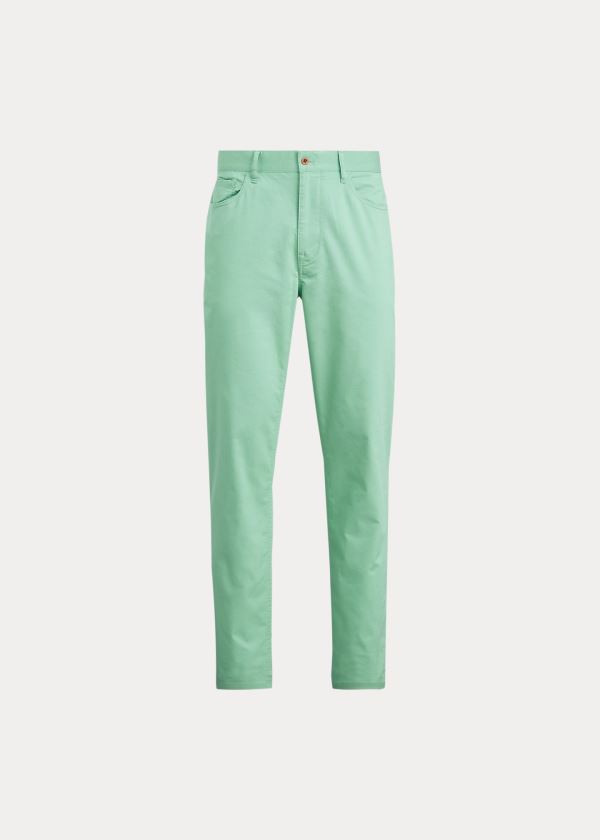 Ralph Lauren Tailored Stretch Chino Pant Zelene | ruyli5fn