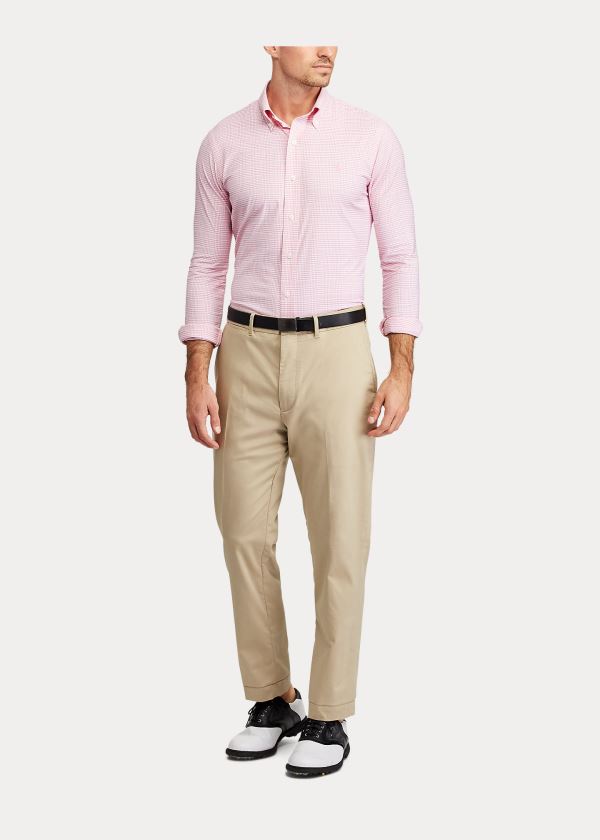 Ralph Lauren Tailored Stretch Twill Pant Hnědožlutý | MOp4XK0t