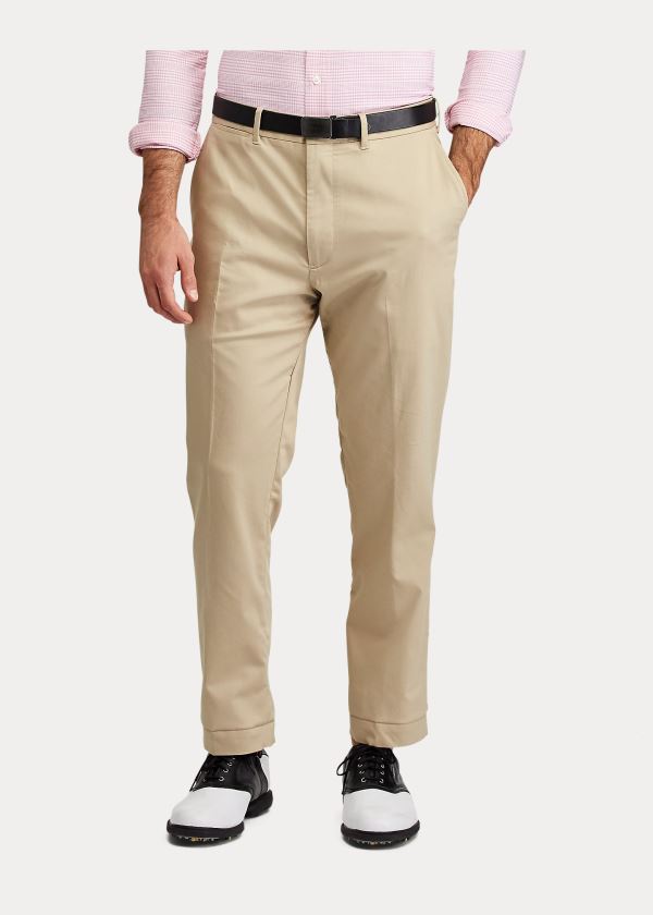 Ralph Lauren Tailored Stretch Twill Pant Hnědožlutý | MOp4XK0t