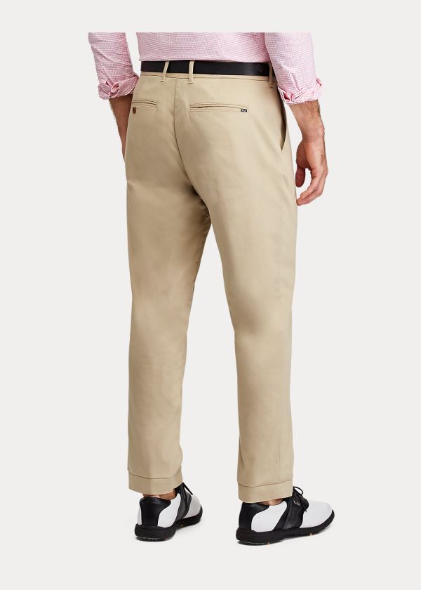 Ralph Lauren Tailored Stretch Twill Pant Hnědožlutý | MOp4XK0t